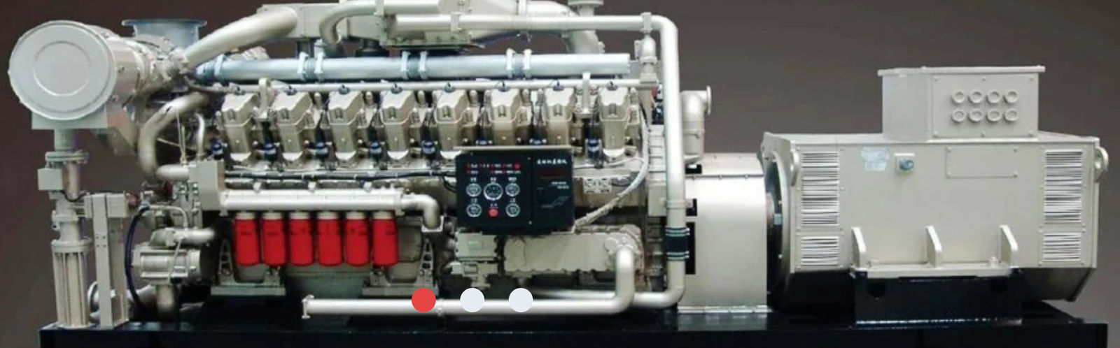 Erdgas-Generator-Satz