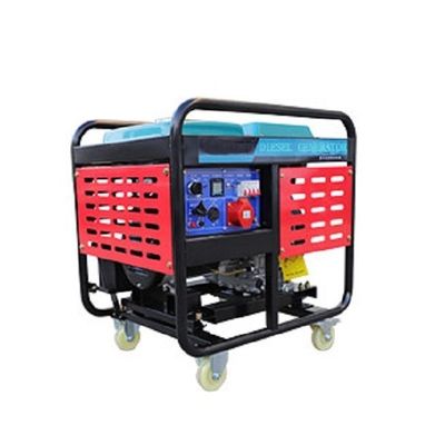 12 kW Luftgekühlter Doppelspannungs-Diesel-Portable Generator für Land