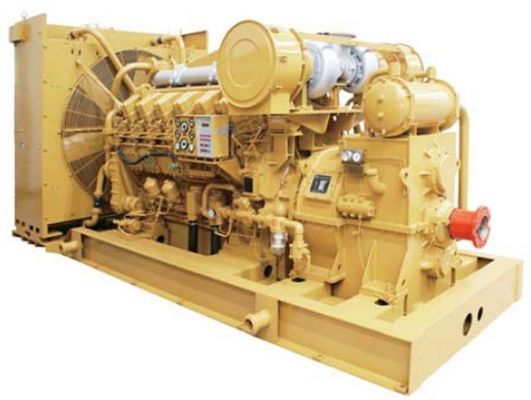 50/60 Hz Frequenz Jinan Gasturbinengenerator mit 750 kW Leistung und geringem Verbrauch