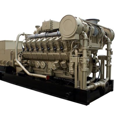 1MW Gasgeneratorensätze mit V-Zylinderanordnung und dreiphasiger AC-Ausgangsart