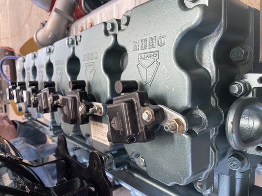 T140GF-S Genset Modell T12-1 Motor Modell Sinotruk Fuqiang Power 180kw Gasgenerator
