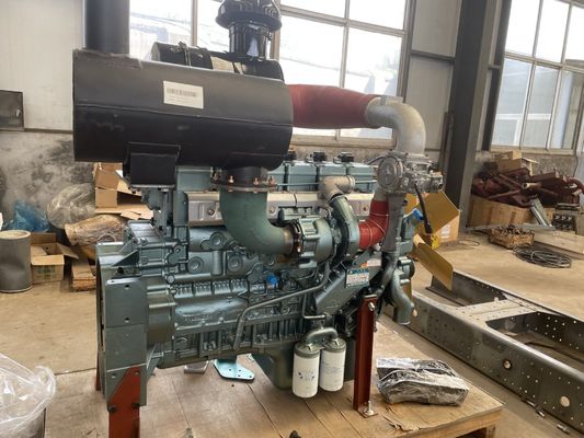 100 kW Gasgenerator Fuqiang Power Wt615 Sinotruk Gasmotor 84099990