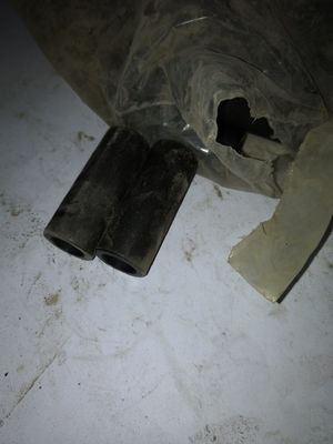 Komponente des Abluftrohrs mit Eisenmaterial und CE-Zertifizierung