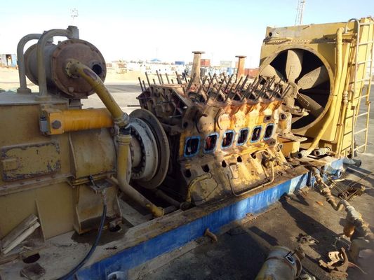 12V190 Jichai/Chidong Gasgenerator aus Kohlenstoffstahl Überholung und Wartung für industrielle Verwendung