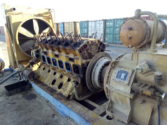 12V190 Jichai/Chidong Gasgenerator aus Kohlenstoffstahl Überholung und Wartung für industrielle Verwendung