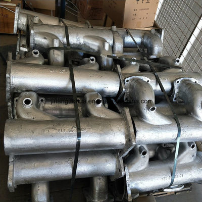 Aluminiumlegierung Co1300/25 Chidong Motorteile Auspuff-Gang für individuelle Optionen