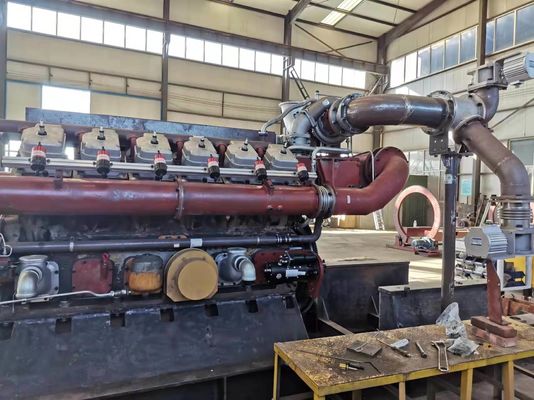 Unterbaugruppe für die Abgasleitung der Wasserwäsche, Teil Nummer 127.09.20A Mnf Jinan Diesel Engine Co. Ltd.