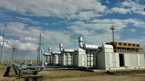 Jichai 500kw Gasgenerator für russisches Kraftwerk