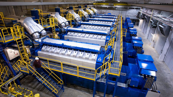 Jichai 500kw Gasgenerator für russisches Kraftwerk