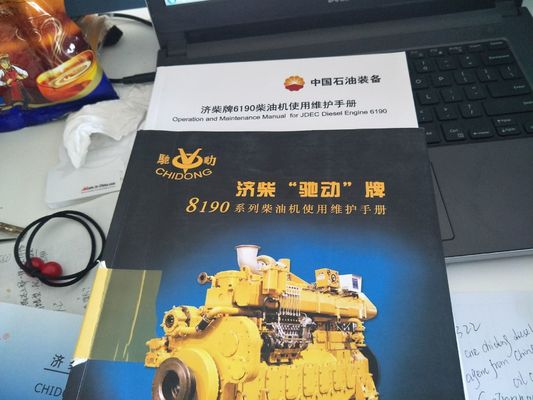Erdgas 1000kw Jichai Jinan Generator Teile für die CE-Zertifizierung der Gasquelle