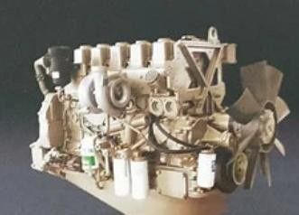 Jichai 12V190 Jinan Dieselmotor Stahlmaterial und Wasserkühlung für schwere Maschinen