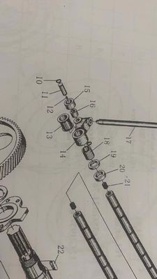 Standardkomponente 12V Dieselmotor Ersatzteile Gießwalz-Arm-Bau