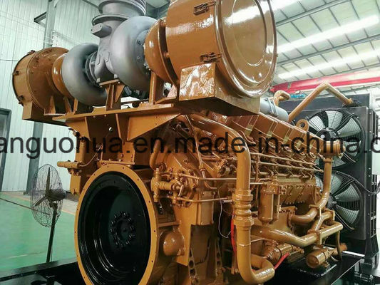 Natürliche Einlassdruck Impulsabzündung Jichai 500kw Motor Generator Set