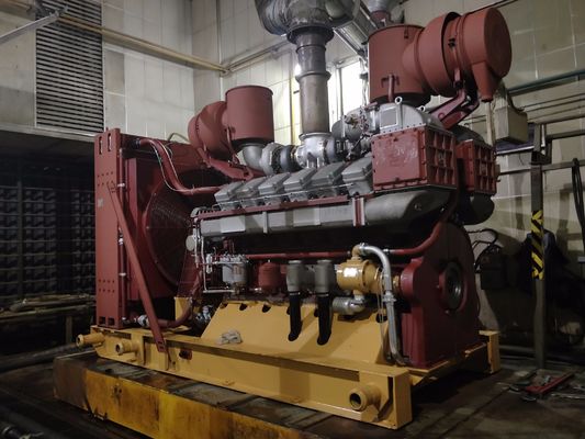 ISO9001-zertifizierter Dieselmotor G12V190pzl für Bohrungen in Ölfeldern bei 1300r/Min