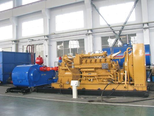 800 Schlammpumpe mit G12V190pzl-3 12-Zylinder-Jinan-Motor für Bohrungen in Ölfeldern