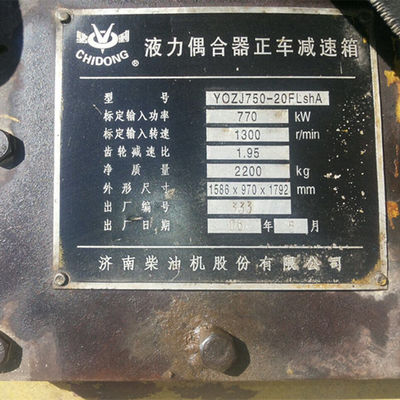 800 Schlammpumpe mit G12V190pzl-3 12-Zylinder-Jinan-Motor für Bohrungen in Ölfeldern