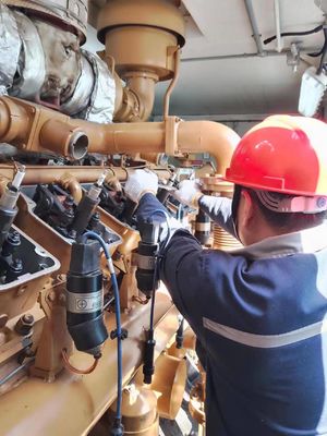 12V175ZL Drehkolbenbewegung Elektrische Ölbohrmaschine Generator 1200KW-1400KW