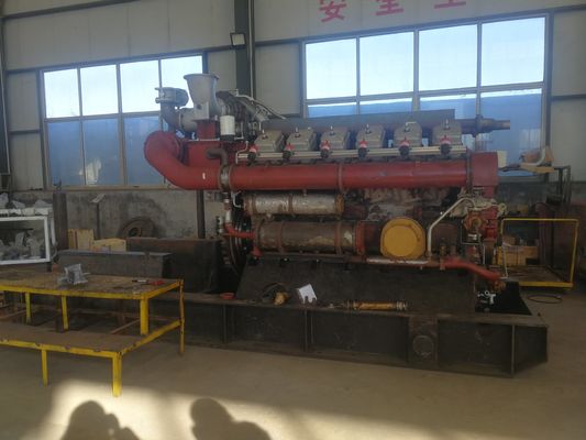 V-Zylinder-Anordnung Dieselkraftstoff Jinan Jichai Wassergekühlter Generator bei Wettbewerb