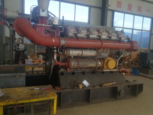 V-Zylinder-Anordnung Dieselkraftstoff Jinan Jichai Wassergekühlter Generator bei Wettbewerb