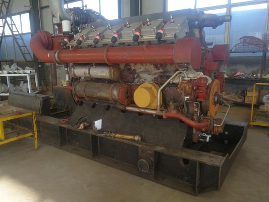 V-Zylinder-Anordnung Dieselkraftstoff Jinan Jichai Wassergekühlter Generator bei Wettbewerb