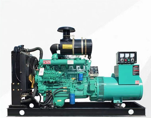 75 kW leise Dieselgenerator Satz feste Installationsmethode mit Wechselstrom-Drei-Phase-Ausgang