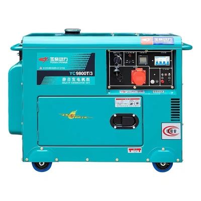 Land 5/6/8/10kw Haushaltlicher leise Dieselgenerator mit Dreiphasenausgang