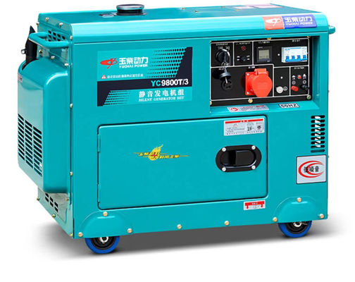 Land 5/6/8/10kw Haushaltlicher leise Dieselgenerator mit Dreiphasenausgang