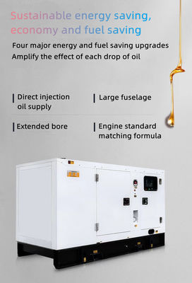 50 kW leise Dieselgenerator Set mit einem Jahr nach Lieferung oder 1500 Stunden Akkumulativ