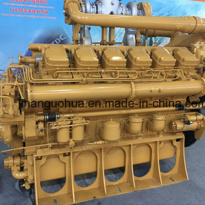 Leistungsstarker 4-Takt A12V190 Chidong Jinan Jichai Marine Motor mit 12 Zylindern