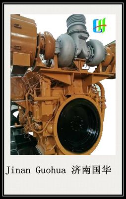 Zylinderform V 882kw 1000PS Jichai Chidong Z12V190b Marine Dieselmotor