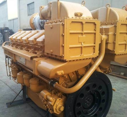 Jichai Jinan Dieselmotor B6190 G6190 200-300kw Marine Motor Zündmodus Zünd