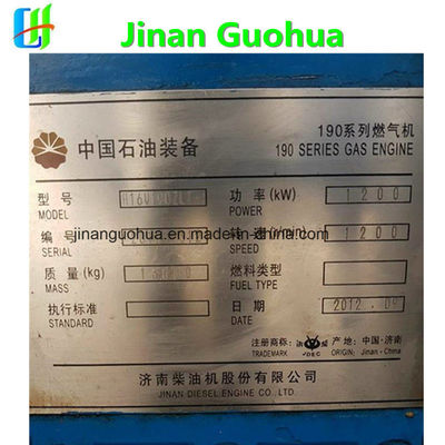 13700KG Kapazität H16V190 Jinan Jichai Jgasgenerator Teile mit CE-Zertifizierung