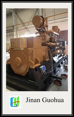 Paketgröße 512.00cm * 204.00cm * 280.00cm Jichai 500kw G12V190zldt-2 Erdgasgenerator