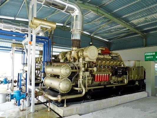 Niger 1000kw Erdgasgenerator mit 16V190zlt2-2 und ISO-Zertifizierung