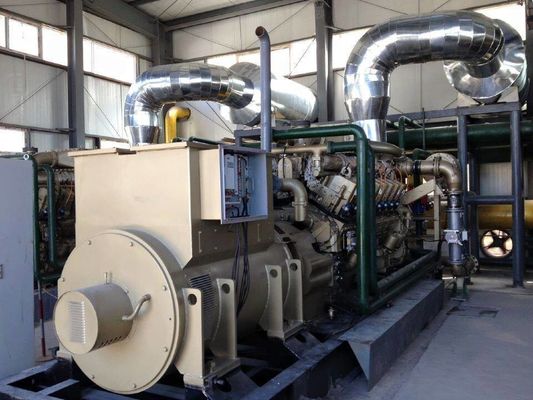 Niger 1000kw Erdgasgenerator mit 16V190zlt2-2 und ISO-Zertifizierung