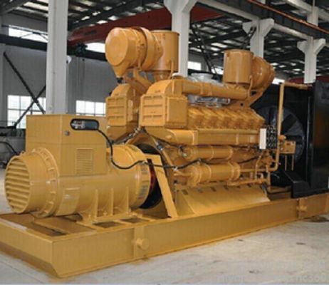 Chinesischer Gasgenerator der Baureihe 190 500GF-T1 mit Gasquelle und dreiphasigem Wechselstrom