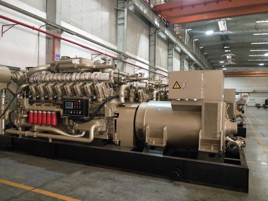 CE-zertifizierter 1200kw Gasgenerator H16V190 Jichai