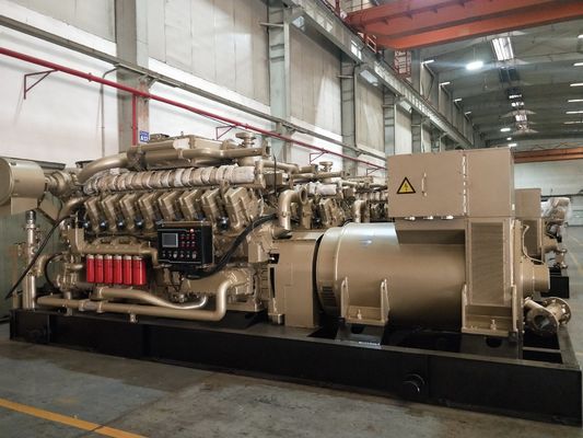 CE-zertifizierter 1200kw Gasgenerator H16V190 Jichai