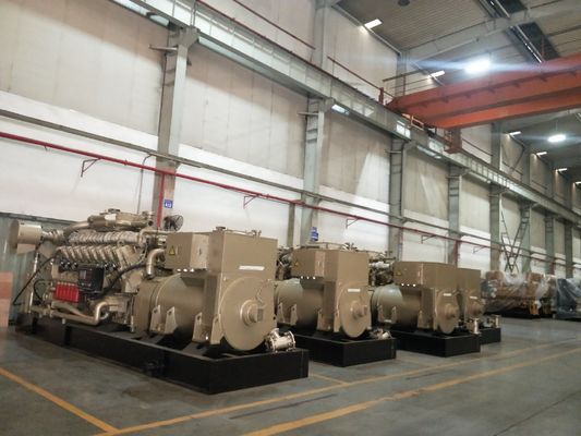 CE-zertifizierter 1200kw Gasgenerator H16V190 Jichai