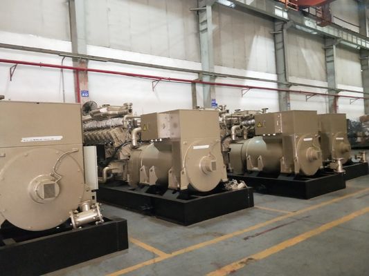 Anforderung für den Benutzer 16V190 Erdgasgenerator 1000kw Jichai für Leistung