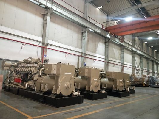 Anforderung für den Benutzer 16V190 Erdgasgenerator 1000kw Jichai für Leistung