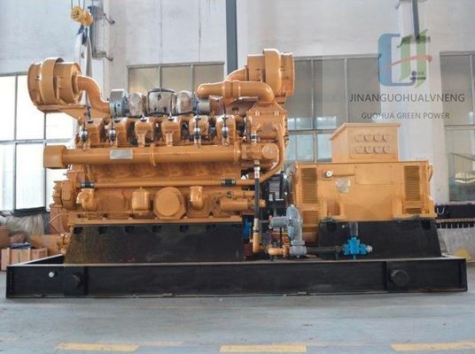Jichai 500kw Gasgenerator G12V190zldt 1512t Modell für die Kleinstromproduktion