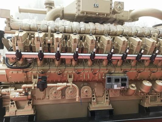 1MW Gasgeneratorensätze mit V-Zylinderanordnung und dreiphasiger AC-Ausgangsart