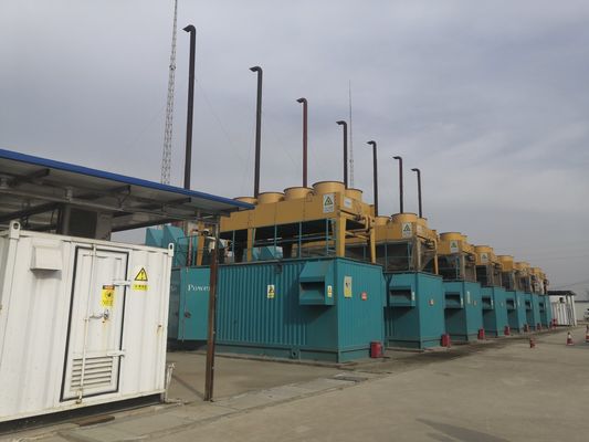 10.5kv Nennspannung Erdgasgenerator 2000kw für industrielle Anwendungen