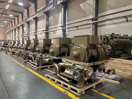 10.5kv Nennspannung Erdgasgenerator 2000kw für industrielle Anwendungen