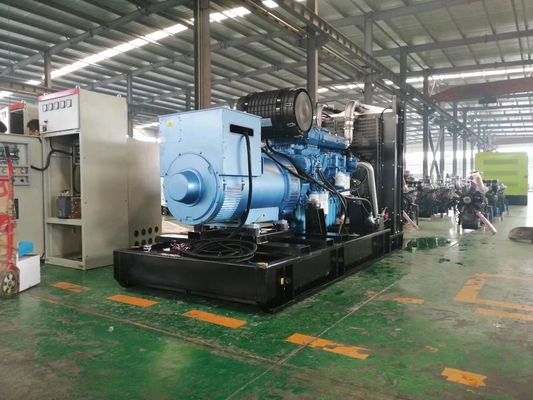 Dieselgenerator mit Gleichstromleistung von 500 kW Weichai Baudouin ISO-Zertifiziert für Elektrizität