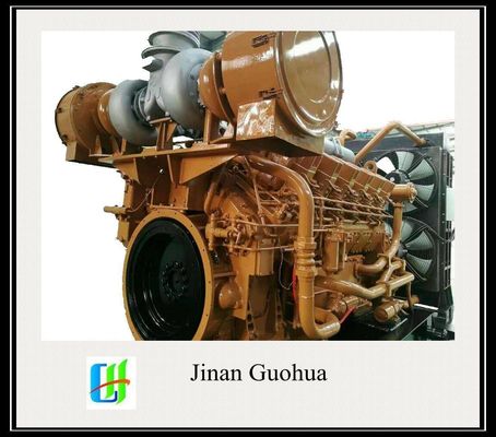 Batterie 1000kw Dieselgenerator Jinan Dieselmotor mit Wasserkühlung Gemeinsame Einheiten