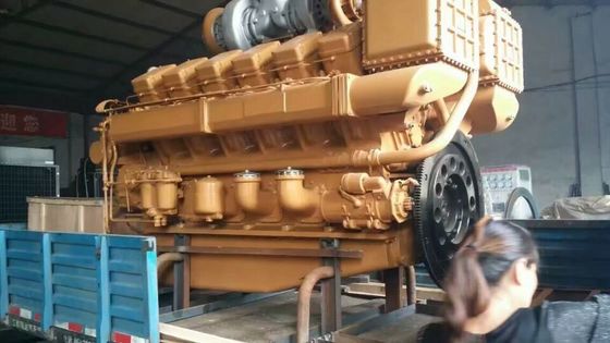500 kW Dieselgenerator mit Jinan 12V190 Dieselmotor Ifc5456 und Kolbenring 100kg