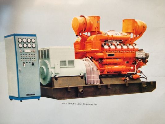 Aluminiummotor Modell Z12V190bd2 Generator Modell Ifc6502 500kw Dieselgenerator 100kg