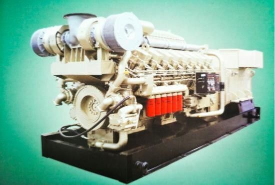 1500 kW Geräuscharmer H12V190zl Jichai 6000-Serie Dieselgenerator mit Viertakt